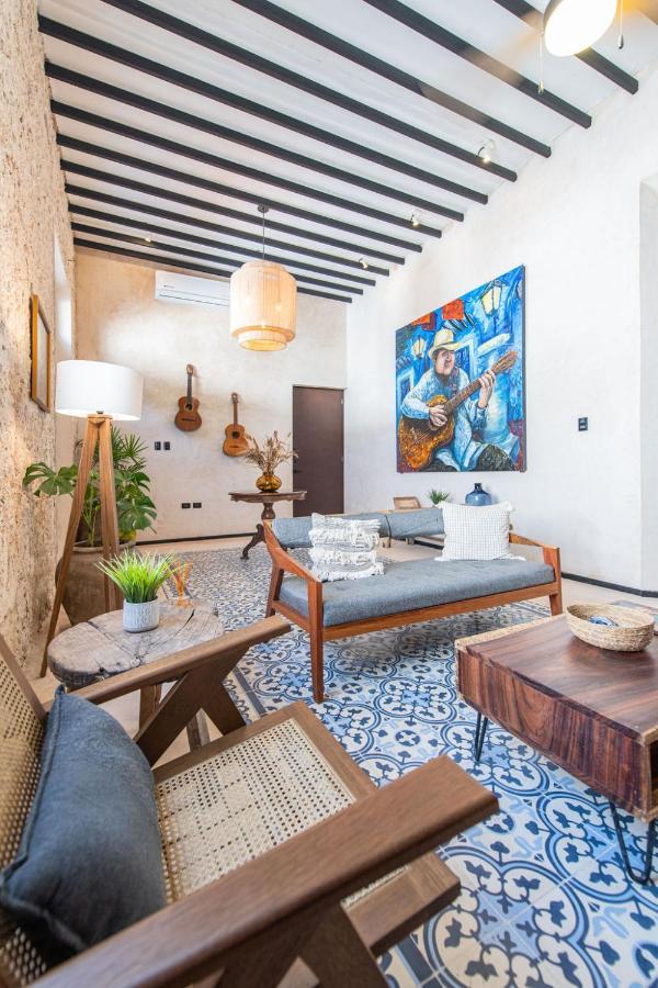 Casa Trova En Santa Lucia Centro, 메리다 외부 사진